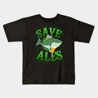 Save The Ales - St Patrick Day Kids T-Shirt